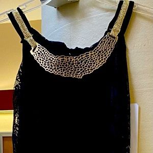 Black Kessley maxi dress, fit as medium and large new with tag.